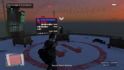 Disarm the target by shooting their hand.