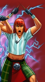 Artwork of Dick as seen on the Love Fist vehicle liveries in Grand Theft Auto Online.