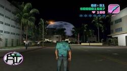 Moon in GTA Vice City.