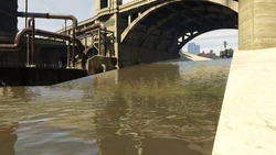 LSDrainDownhill-GTAV.jpg (78 KB) The river eventually drops in elevation near Cypress Flats.