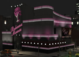 The exterior of Bahama Mamas in Grand Theft Auto IV.