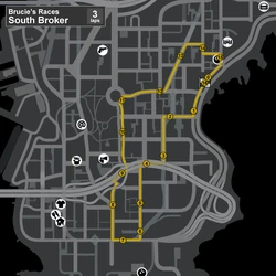BruciesRaces-GTAIV-MapSouthBroker