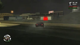 They arrive at the garage.