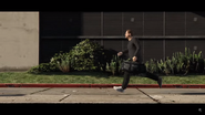 A series of scenes with Solomun running desperately with the bag.