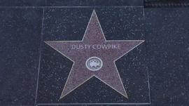 Dusty Cowpoke's star on the Vinewood Walk of Fame.