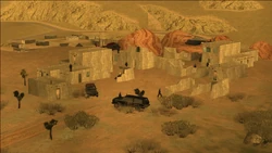 The FBI outpost in Aldea Malvada. (Mission: Misappropriation)