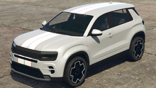 Castigator-GTAOe-FrontQuarter-RedTrimmedStripes