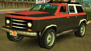 The Gang Rancher in Grand Theft Auto: Vice City Stories. (Rear quarter view)