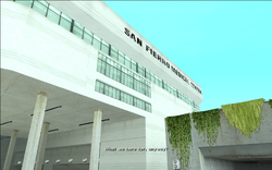 As the three stop in the parking lot of the hospital, Carl asks what they even drove out there for.