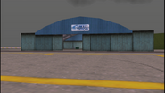 Avery Carrington's hangar in 1998. (GTA Liberty City Stories)