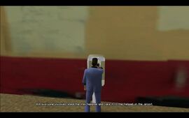 Mr. Black orders Tommy to kill everyone on the site, steal the briefcase involved in the deal and take it to a helipad at Escobar International Airport.