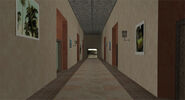 MaddDogg'sCrib-GTASA-upperfloorhallway.jpg (104 KB) Second floor hallway to bedrooms, the music room, and the uppermost exit.