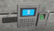 A ThriftEX keycard reader as seen in The Diamond Casino Heist.