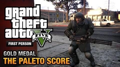GTA 5 - Mission 52 - The Paleto Score First Person Gold Medal Guide - PS4