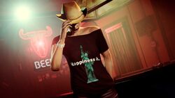 Statue of Happiness T-Shirt.