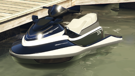 "Yacht" variant in Grand Theft Auto Online. (Rear quarter view)