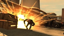 Jimmy Matthews killed by Johnny Klebitz.