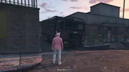 Enter the truck.