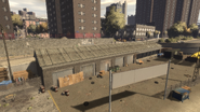 The warehouse as it appears in Grand Theft Auto IV.