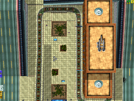 Overview of Banana Grove Train Station.