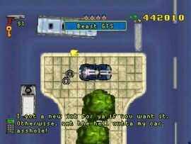 The mission as seen in the PlayStation version.