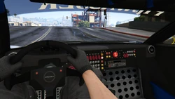 Driver's first-person view
