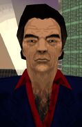 Kazuki Kasen in GTA Liberty City Stories, head of the Yakuza circa 1998