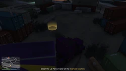 One of the possible locations in La Puerta to stash the trailer.