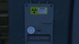 The EMP storage container was also manufactured by Vom Feuer. (Mission: Humane Raid - Deliver EMP)