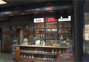 An LTD Gasoline convenience store counter in GTA V.