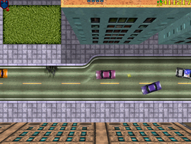 Police chase.