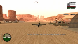 CJ asks if the plane is safe.