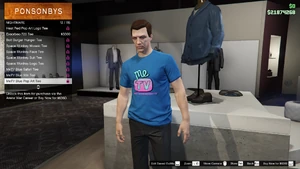 MeTV Blue Pop Art Tee