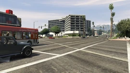 Boulevard Del Perro.jpg (68 KB) Boulevard Del Perro, intersecting with Dorset Drive in Rockford Hills.