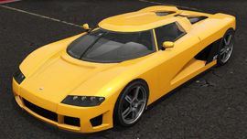 Entity XF in GTA V. (Rear quarter view)