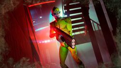 Green Sapce Horror Suit.