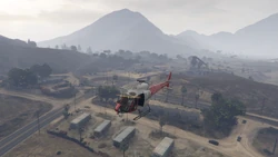 Air Ambulance Police Maverick in flight