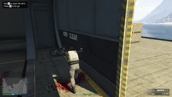 AssaultonATT16-GTAOe-OpeningHangarDoors.png (2.63 MB) Opening the main hangar doors to allow the jet to be stolen.