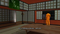 ...and that he is coming to kill both of them.