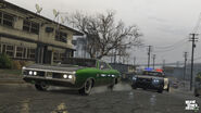 An Official Screenshot of the Dukes in Grand Theft Auto V.