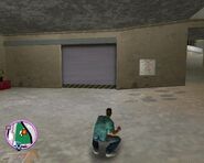 Garage in GTA Vice City.