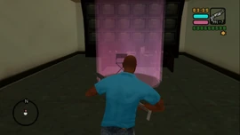 Finding the control room.