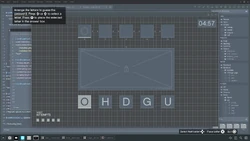 Arrange the letters to guess the password.
