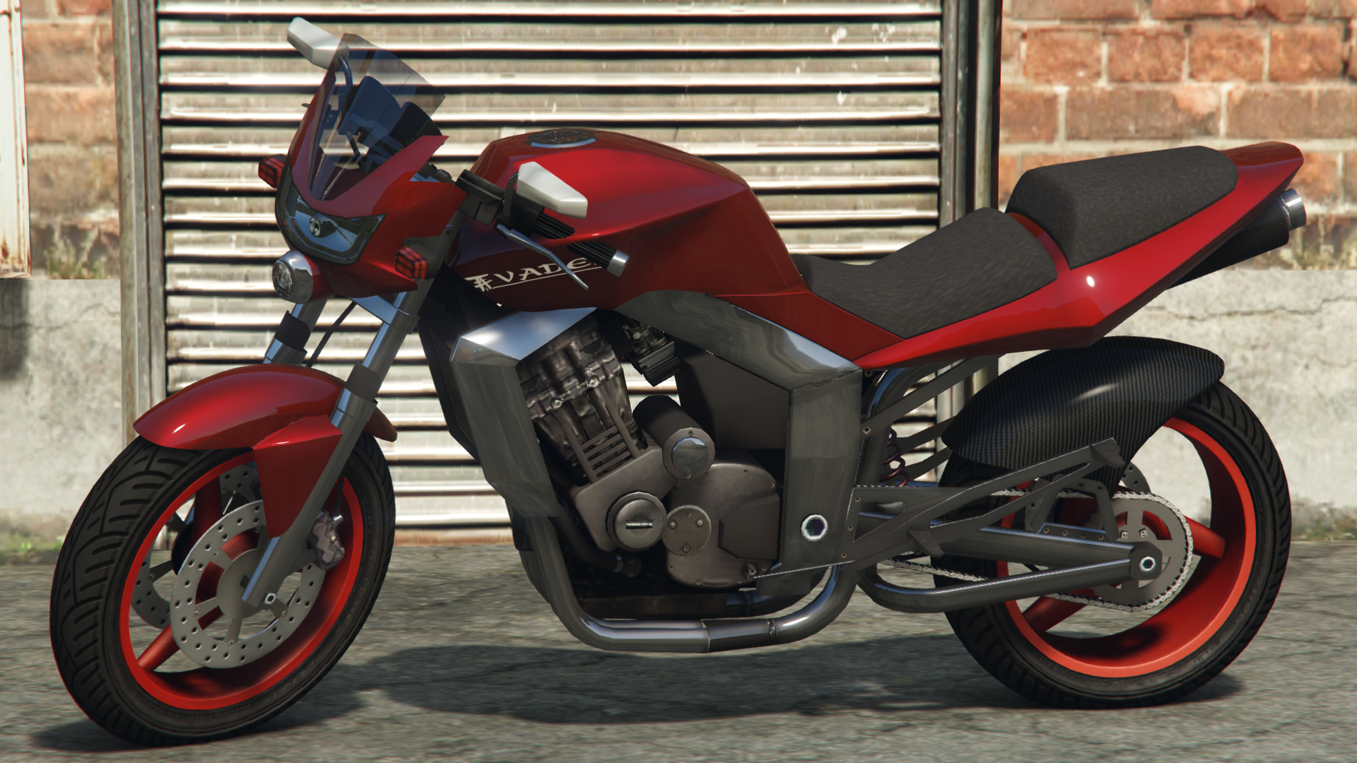 Shitzu PCJ-600 do GTA 5 - imagens, características e descrição de moto