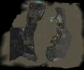 GTA Vice City beta map, used in game as a low-detailed LOD model, so there are no bridges or small islands.