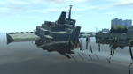Wreck Tanker GTAIV Aft Superstructure