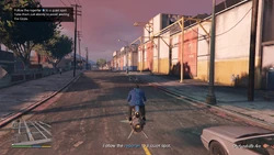 Follow the reporter to a quiet spot