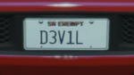 Custom Plate GTAO D3V1L