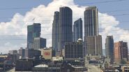 Downtown Los Santos at day.