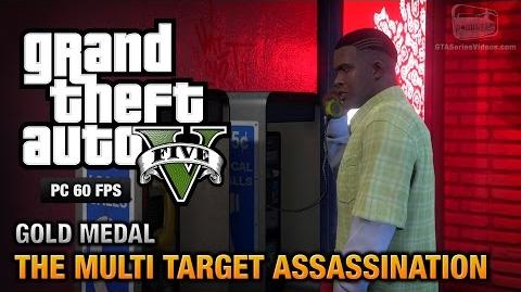 GTA 5 PC - Mission 34 - The Multi Target Assassination Gold Medal Guide - 1080p 60fps